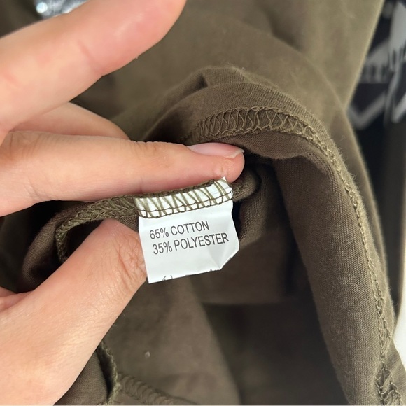 🦋 NWT Qearal Brown Deer Sequin Long Sleeve Shirt Casual XL Reindeer Christmas - Picture 5 of 8